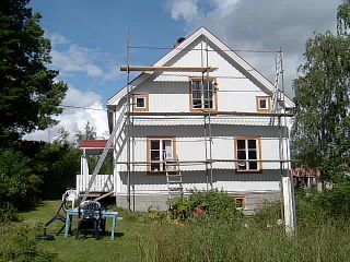 Huset idag 30 juli 2007.